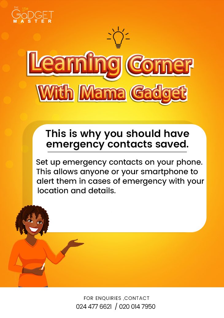 TheGadgetMaster's tweet image. TODAY on Learning Corner with Mama Gadget. S1 Ep.9
 Hope this helped 👍🏾 Join us every Tuesday for more 👏🏾

Kindly Dm, call / WhatsApp 0244776621 / 020 014 7950 

#learningcorner  #mamagadget #thegadgetmastergh
