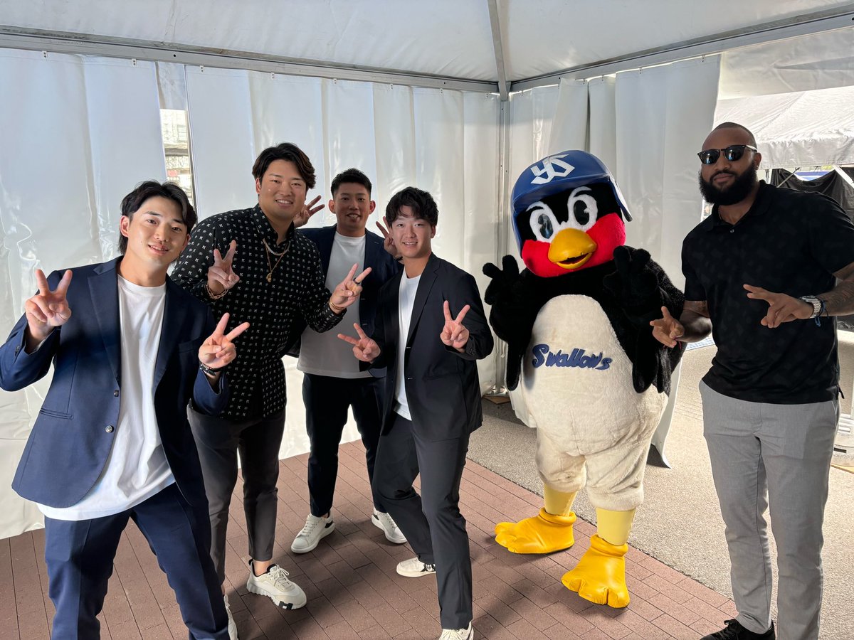 マイナビオールスターゲーム2024 全力で楽しんでください。 #swallows