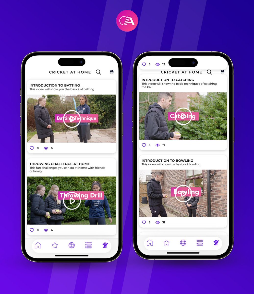 Join us for a summer of cricket!! ☀️🏏

Our Cricket At Home series introduces you to the fundamentals of cricket from the comfort of your home. 

Download the free app: linktr.ee/cricketallroun…

#cricket #crickettwitter #cricketapp