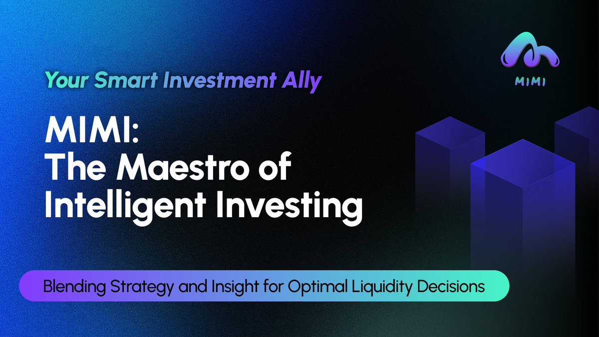 🎢MIMI: Bridging Worlds with Blockchain
🏗️Connecting you to endless global possibilities
#DeFi #Blockchain