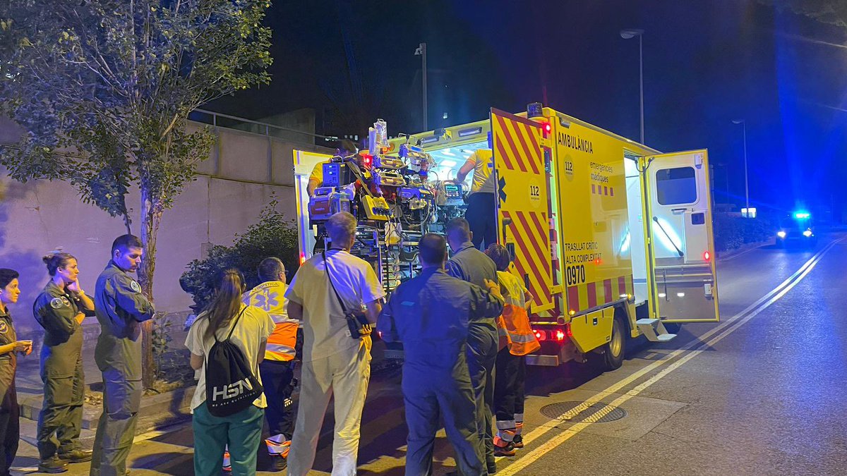 El periple per salvar un nadó acabat de néixer: 20 sanitaris el traslladen amb ECMO des de Palma al Vall d'Hebron ccma.cat/324/el-periple…