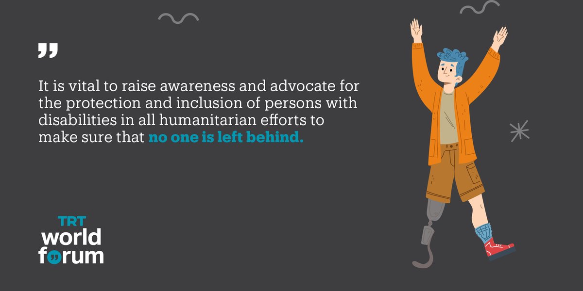 trtworldforum's tweet image. #DisabilityPrideMonth #StandUpForDisability