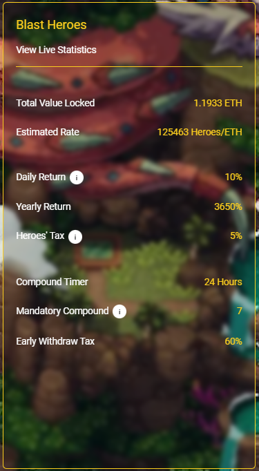 🛡️ Blast Heroes: The Ultimate Guide 

Blast Heroes is a revolutionary game on the Blast blockchain where you recruit heroes to build your army and earn daily rewards in $ETH. 

The game is open source and verified on Blastscan, guaranteeing security and transparency for users.