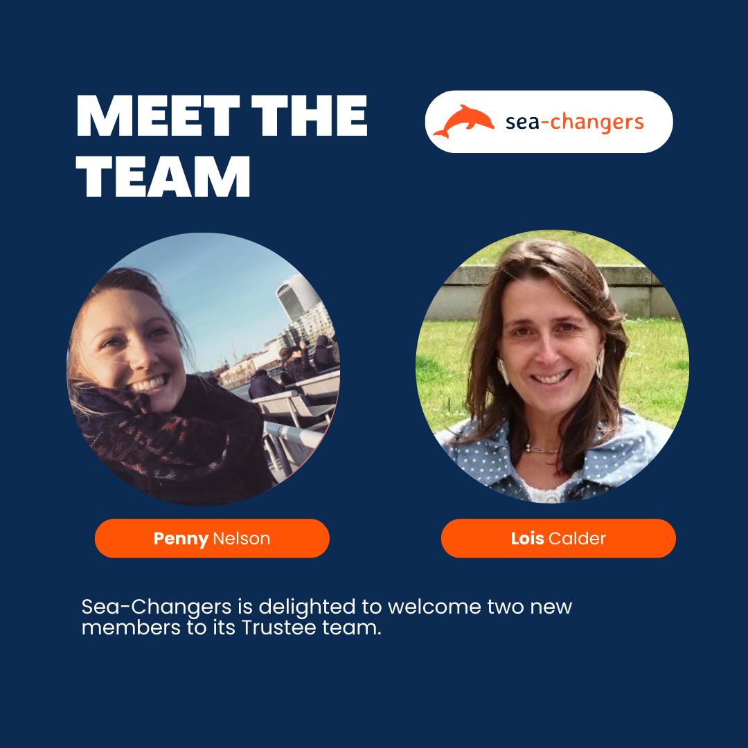 BeASeaChanger's tweet image. We are thrilled to welcome TWO fantastic new members of our Trustee team - Penny Nelson and Lois Calder.
Both will help to oversee governance/strategic direction and support our board members with marine conservation grant assessment and allocation.
Welcome to the team 👏