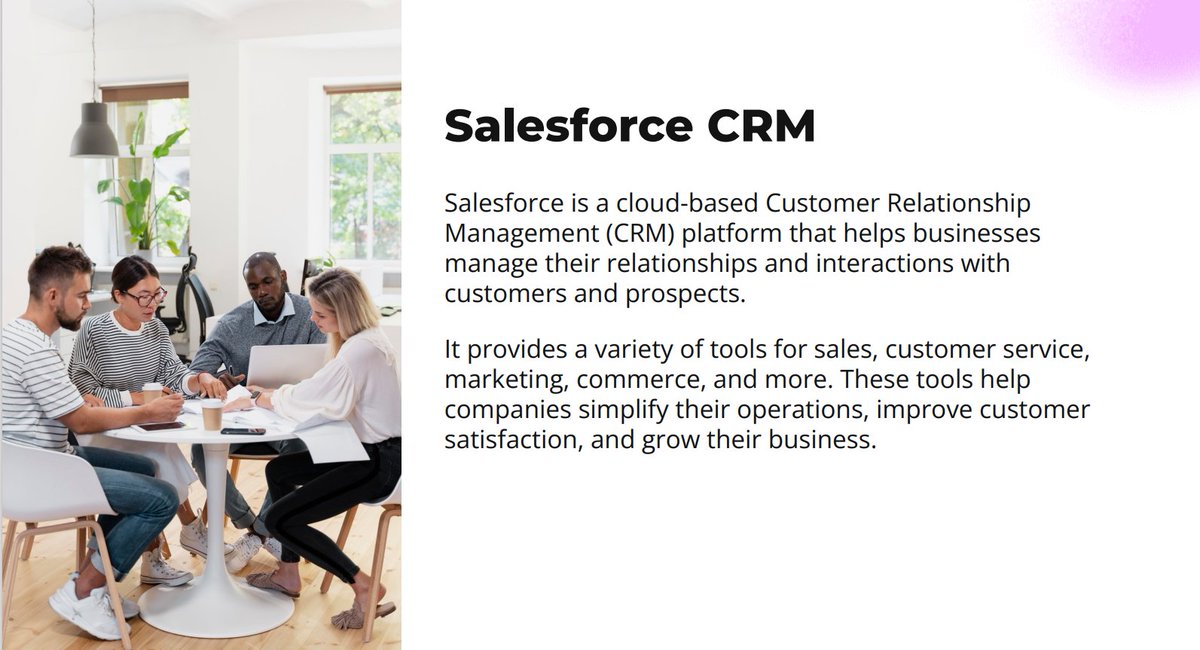 muledreamin's tweet image. Hi 👋 @MuleDreamin Team! 

Today, we would like to share some insights of how can we "Maximize the business with the help of Salesforce, the top cloud-based CRM (customer relationship management) platform in the world.

#muledreamin #muledreamin24 #happylearning #growtharticle