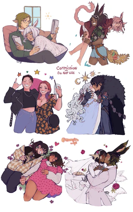 [RT 💖]

My form to request couple sketch commissions (50~65€) is now OPEN until Wednesday 24, 10AM (GMT) !!!!🤍💐🫶

https://t.co/dsAYtHuqq4 