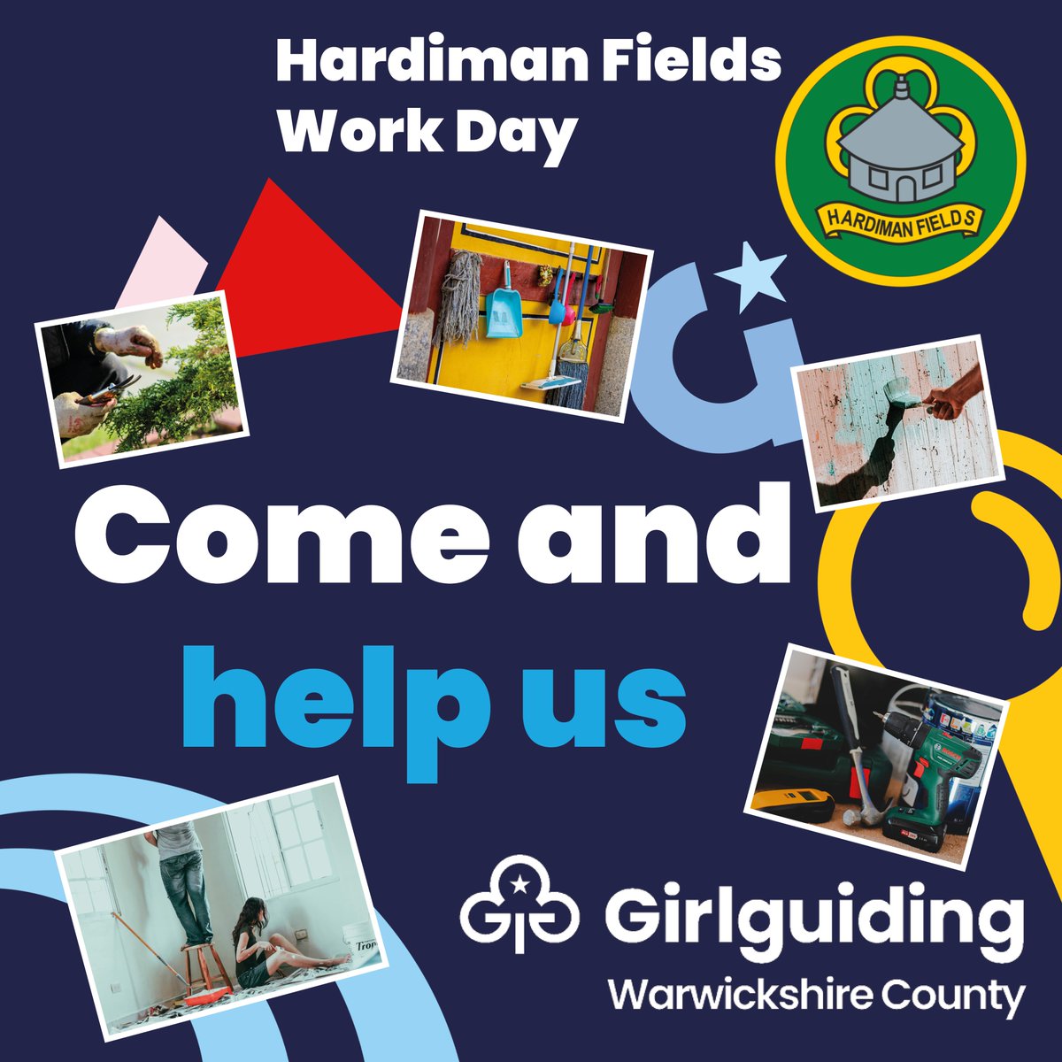 The next Hardiman Fields ‘work day’ is this Saturday 🛠️

We need help with painting, cleaning, weeding etc.

Sat 27 July, 10am-4pm
 
To find out more about the site, visit our website: hardimanfields.co.uk
 
For bookings or general enquiries, email: hardimanbookings@gmail.com