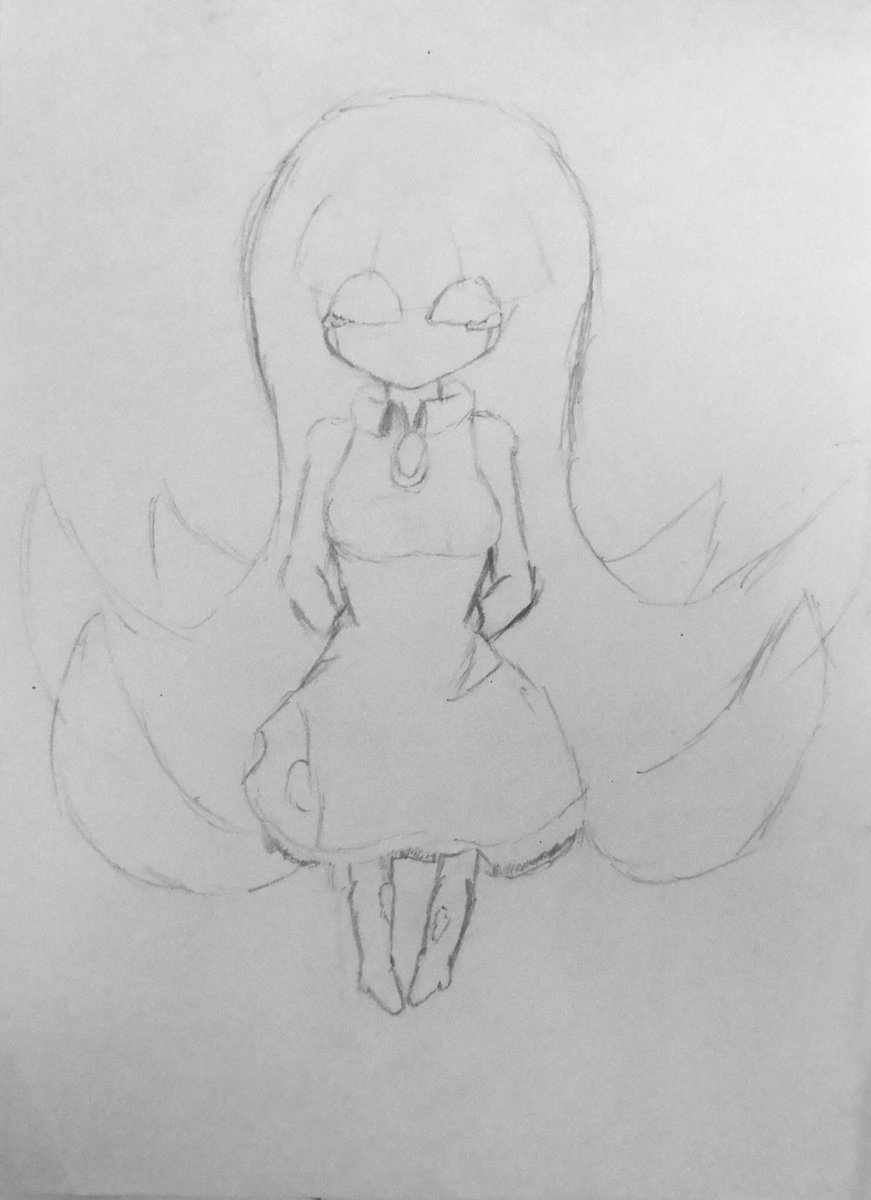 nelkillay's tweet image. Found an old doodle of Limu (I guess 3 or 2 month ago)
#limu #limulady