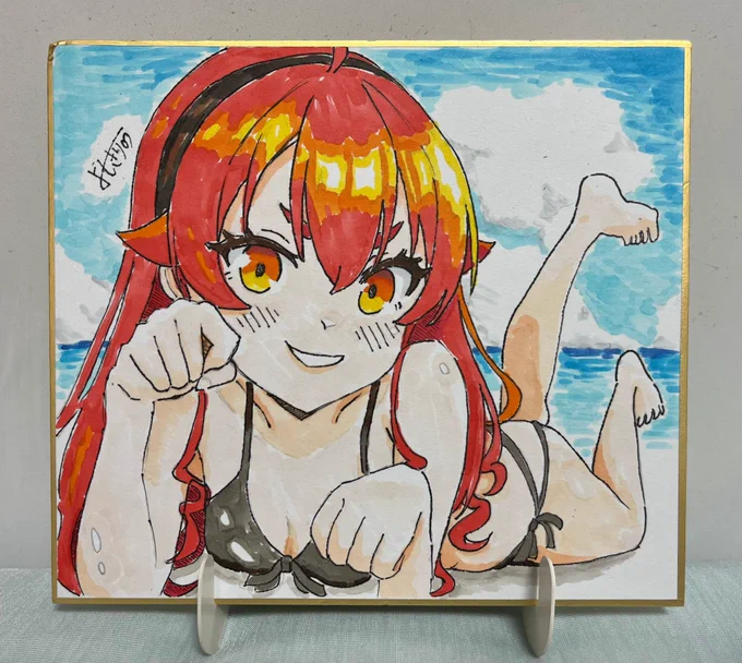 エリスの色紙を描いた#無職転生 