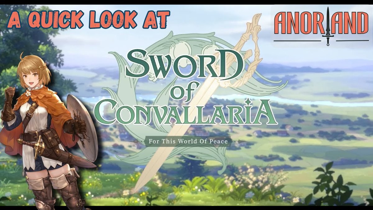 My 1st Sword Of Convallaria vid is live! In this series I'm calling Anor Of Convallaria I'll be covering the game in depth! This 1st vid shows off what the game is, how its familiar, how its different &amp; why YOU should play this Free To Play Tactical RPG!

youtu.be/_kBvVy9cNQs