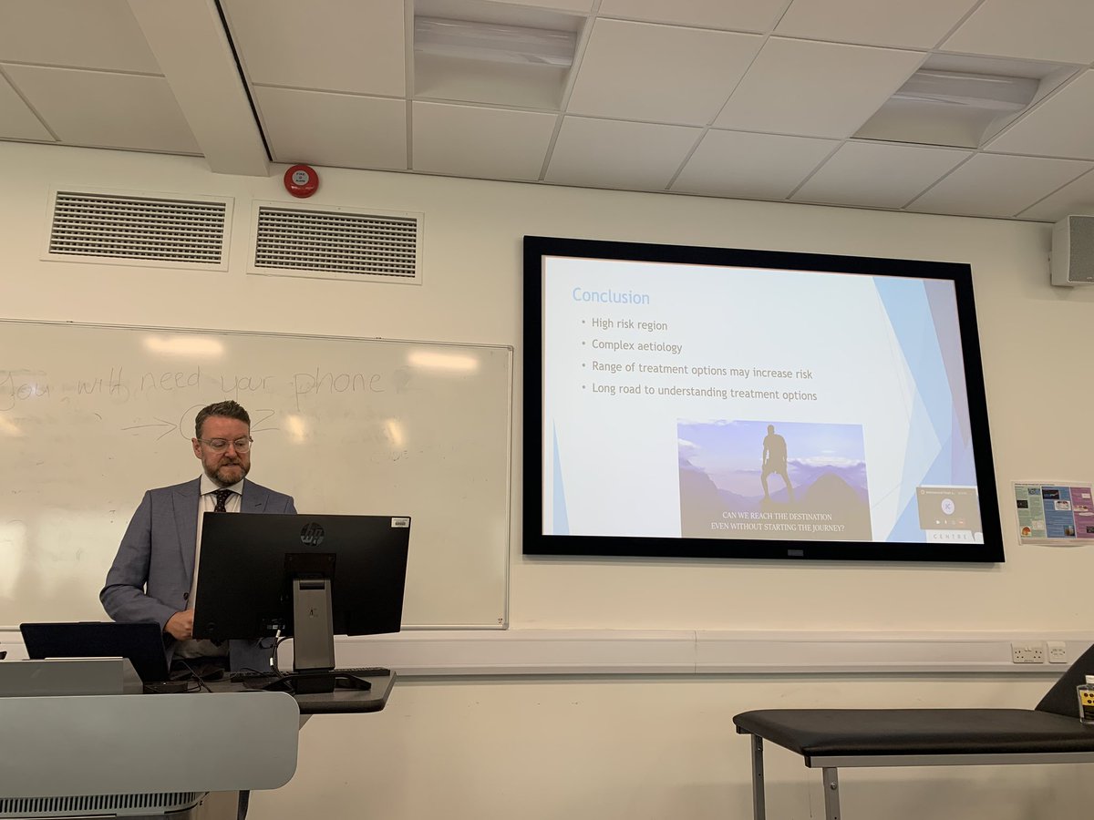 GREAT start <a href="/drjompatterson/">dr jo patterson</a> to a comprehensive day ahead on International Head &amp; Neck Lymphoedema 

1st speaker Mr Jason Fleming, HN Surgeon <a href="/livHeadandNeck/">Liverpool Head & Neck Centre</a> <a href="/LivUni/">University of Liverpool</a> message:
👉 complex aetiology 
👉long road ahead to understanding treatment options