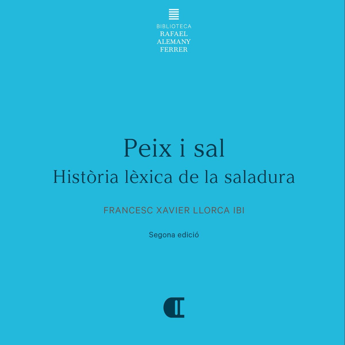 PublicacionesUA's tweet image. Ja tenim la segona edició del interessant llibre de Francesc Xavier Llorca Ibi
📚 Peix i sal. Història lèxica de la saladura
🐟bit.ly/3YeV7bh
#PublicacionsUA @Catalana_UA #lèxic #peix #sal