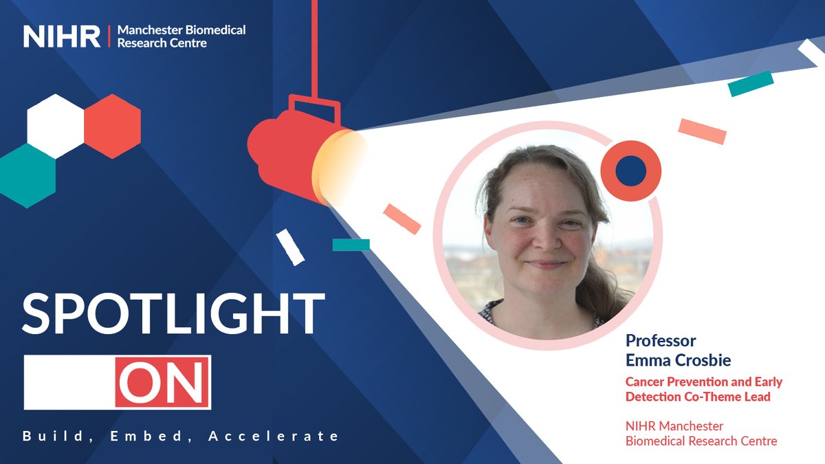 NIHR Manchester Biomedical Research Centre (@manchesterbrc) on Twitter photo 💡 Spotlight On… our Cancer Cluster 📽️
<a href="/ProfEmmaCrosbie/">Emma Crosbie</a>, Cancer Prevention and Early Detection Co-Theme Lead, explains how our researchers are trying to reduce the risk of cancer and improve diagnosis, treatments, and survivorship.
Watch the video 👇
manchesterbrc.nihr.ac.uk/news-and-event… 💡 Spotlight On… our Cancer Cluster 📽️
<a href="/ProfEmmaCrosbie/">Emma Crosbie</a>, Cancer Prevention and Early Detection Co-Theme Lead, explains how our researchers are trying to reduce the risk of cancer and improve diagnosis, treatments, and survivorship.
Watch the video 👇
manchesterbrc.nihr.ac.uk/news-and-event…