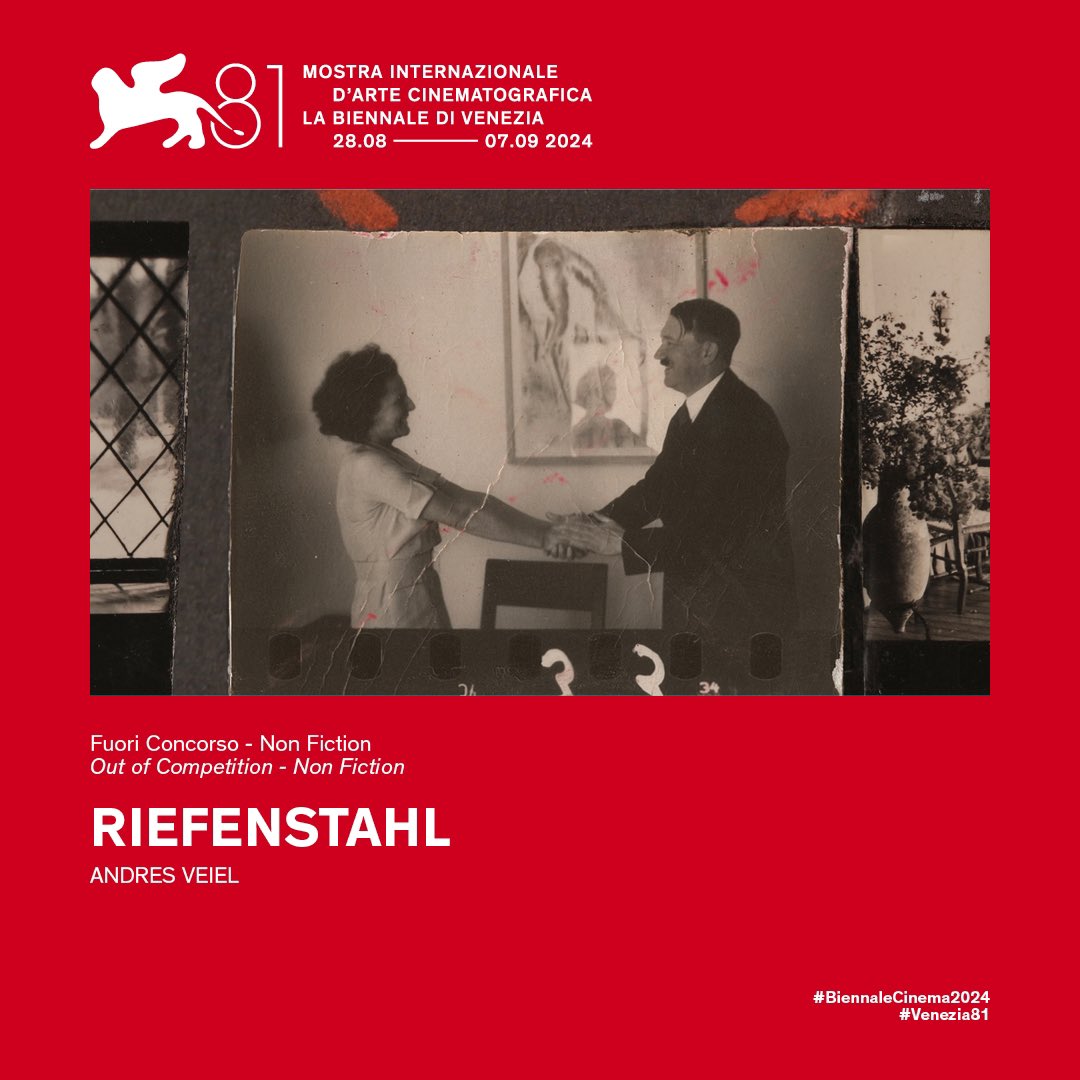 #BiennaleCinema2024 #Venezia81 #FuoriConcorso #OutOfCompetition