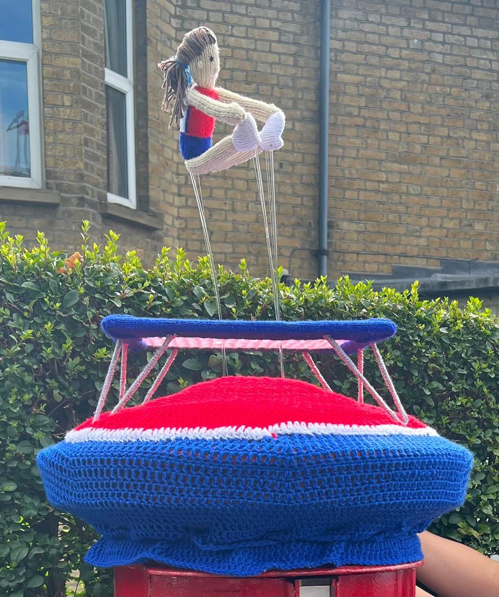 Spectacular Yarnlympic trampolining performance! 
Wishing our #TeamGB athletes the best of luck at the #olympics! 
Maps, kids quiz &amp; donation link for Hertfordshire Breast Unit Appeal : ssohc.co.uk.
Quiz available at Hertford Tourist Info.

<a href="/BritGymnastics/">British Gymnastics</a>