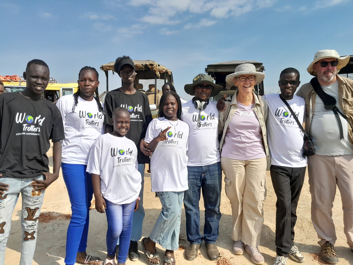 WorldTrotters7's tweet photo. Day 7 of our 7 Days Customized Safari through Western Uganda. Many thanks to our amazing clients from Juba, South Sudan for choosing World-Trotters. Thank you for visiting Uganda #WorldTrotters #GameDrive #QueenElizabethNationalPark #CustomizedSafari #ExploreUganda🇺🇬🇺🇬🇺🇬 https://t.co/Vb22Hmw1v3