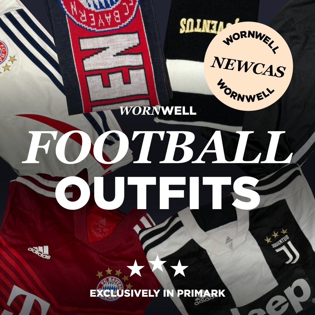 Now that the Euros are over, head on over to WornWell Newcastle to score some vintage pieces for the new football season ⚽️ 

#vintageclothing #vintage #vintagestyle #vintageclothes #secondhand #thrifting #thriftedclothing #vintagefashion #fashion #football #europe #Newcastle