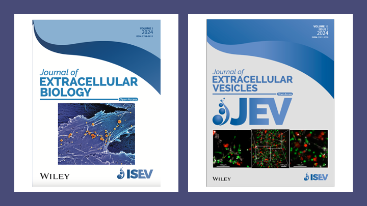 ISEV-Journals (@isev_journals) on Twitter photo After @ISEVorg’s annual image competition, both #JEV and #JExBio have a new look! Congratulations to our winners @DrMarleyDewey (#JExBio) and <a href="/harmatimarcsi/">Harmati Mária</a> & Ákos Diósdi (#JEV). Enter the image comp at #ISEV2025 for a chance to see your image on the cover! <a href="/hillandy/">Andy Hill</a> <a href="/janlotvall/">Jan Lotvall</a> After @ISEVorg’s annual image competition, both #JEV and #JExBio have a new look! Congratulations to our winners @DrMarleyDewey (#JExBio) and <a href="/harmatimarcsi/">Harmati Mária</a> & Ákos Diósdi (#JEV). Enter the image comp at #ISEV2025 for a chance to see your image on the cover! <a href="/hillandy/">Andy Hill</a> <a href="/janlotvall/">Jan Lotvall</a>