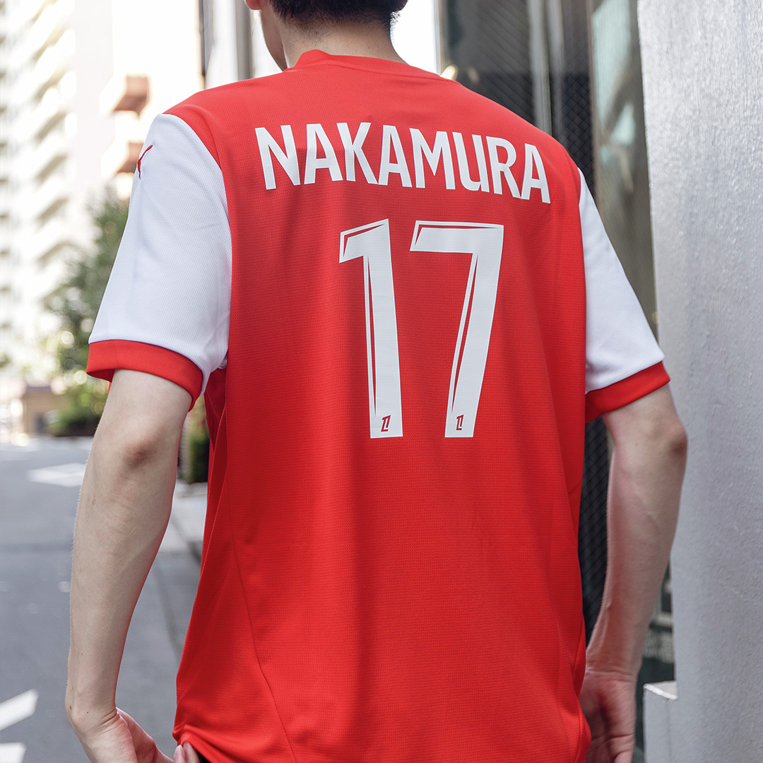 伊東純也 選手、#中村敬斗 選手のマーキング入りユニフォーム発売開始