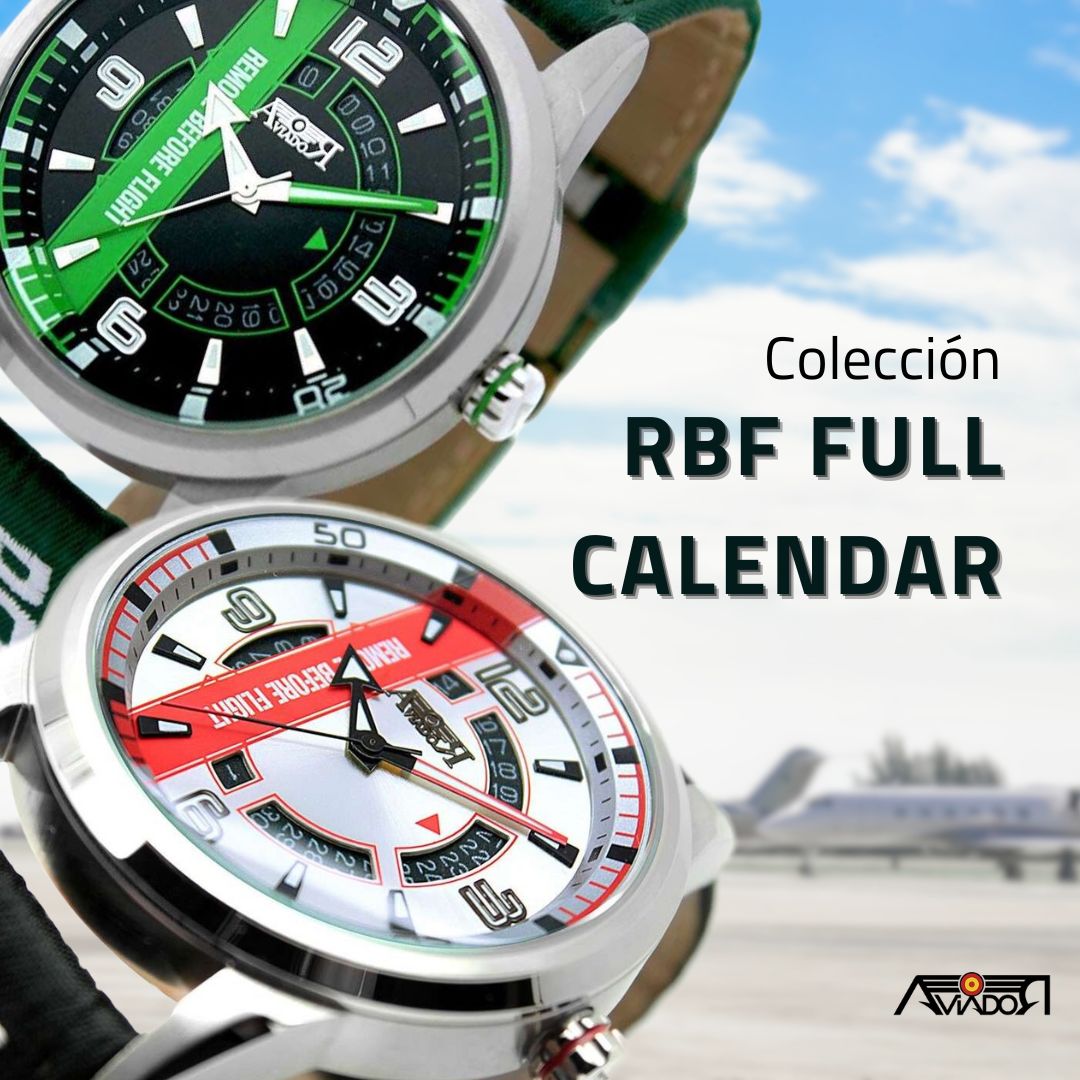 RelojesAVIADOR's tweet photo. Descubre los elegantes relojes de la colección RBF Full Calendar ⌚📅

🔹 Innovación y estilo
🔹 Calendario integrado
🔹 Calidad garantizada

No pierdas la oportunidad de llevar en tu muñeca una pieza que es sinónimo de elegancia y precisión ⌚.

➡️https://t.co/siBt0X0oGB https://t.co/qbTmHP9q2f