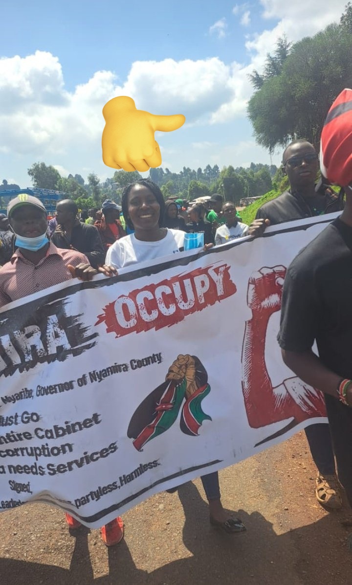 bevalynekwambo3's tweet photo. Police in Nyamira  have  arrested peaceful protester Lydia Kemunto. Someone  tell that  coward thief Nyaribo it's going to be messier 
#NyariboMustGo
#OccupyEverywhere https://t.co/oNFZHRVzaz