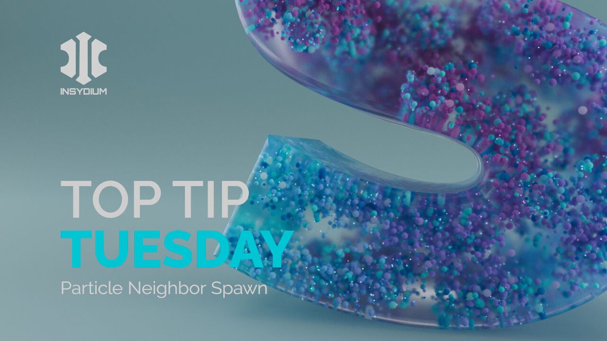 insydium_ltd's tweet photo. The power of NeXus is showcased in this week’s Top Tip Tuesday, as we show the strength of nxQuestion, spawning particles within an object volume, and combining it with features from other NeXus modifiers.
Watch on YouTube! https://t.co/xLCsQ9sNCU
#NeXus #nxQuestion #XParticles https://t.co/kwkuCn8MkA