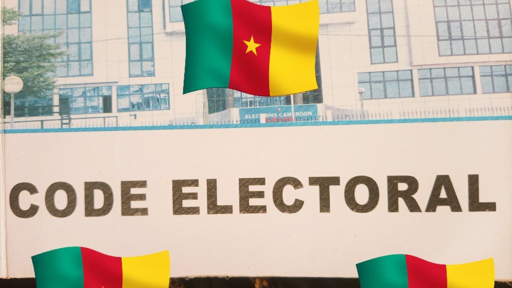 TABONZONG237's tweet image. ARTICLE 25 DU CODE ÉLECTORAL 🇨🇲 
Les fonctions de Directeur Général ou de Directeur Général Adjoint des Élections peuvent prendre fin pour diverses raisons, notamment le non-renouvellement du mandat, la démission ou le décès.  #ElectionsCameroon #CodeElectoral

N/1