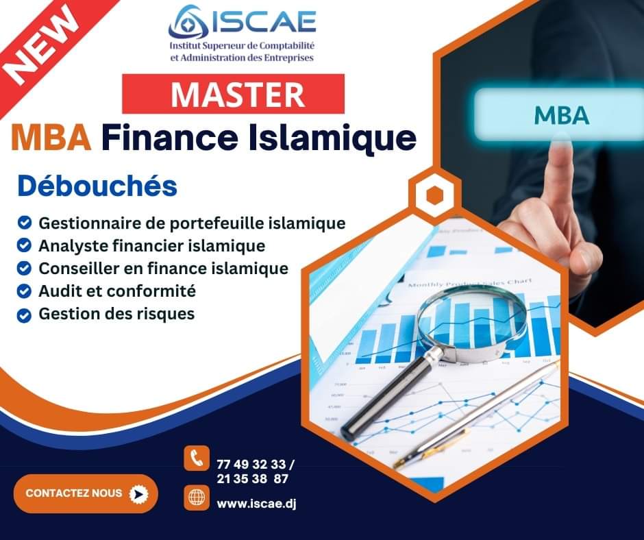 ISCAE1's tweet photo. 🗣️Vous êtes passionné par la finance islamique ? Vous travaillez dans une banque et souhaitez devenir un expert dans ce domaine en pleine expansion 💪?

🌟 Rejoignez notre Master en Finance Islamique 🌟 https://t.co/QWRWlpYuuJ