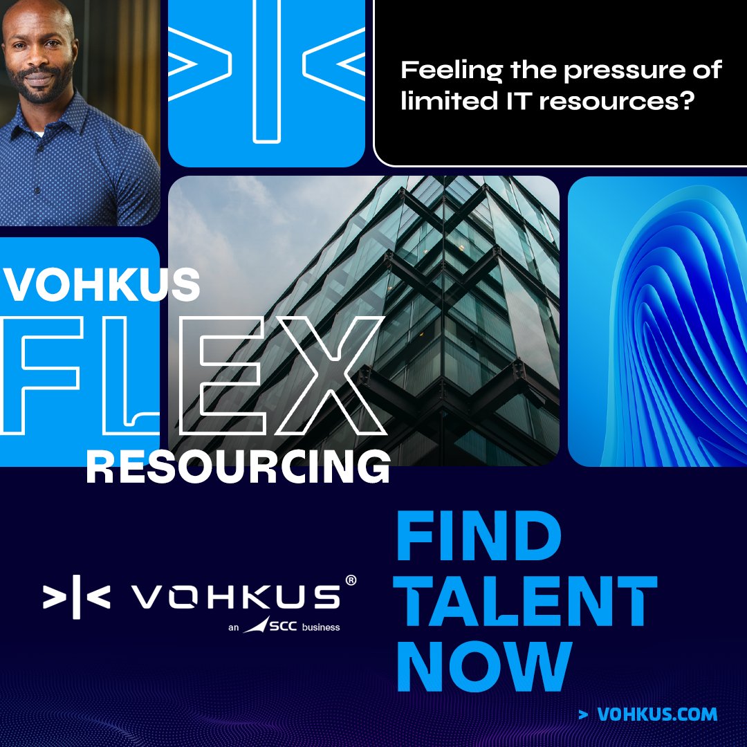 vohkus's tweet photo. Feeling the pressure of limited IT resources? Vohkus Flexible Resourcing unlocks a pool of top UK IT talent to boost your agility and optimise costs. Hire temporary specialists or permanent staff – all rigorously vetted. #ITstaffing #Flexibility #ITSaff https://t.co/Om83YgKMHF https://t.co/3lkog0OWEI