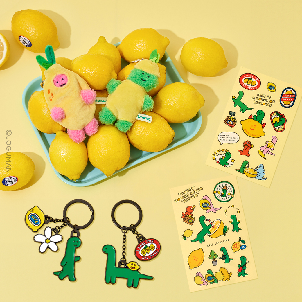 JOGUMAN LEMONADE シリーズ🍋 暑い夏をレモンのように、リフレッシュし