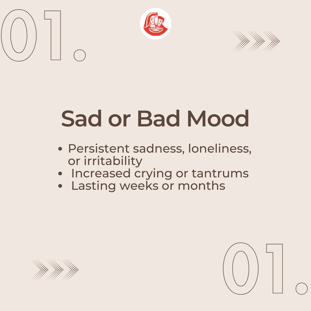 InfoDeepshikha's tweet photo. Learn the signs of childhood depression and how to get help. ➡️Swipe through to see the signs and remember, you're not alone.

Deepshikha from Ranchi is here to support you and your child. ❤️

#ChildrensMentalHealth #YouAreNotAlone https://t.co/p6HB87EotT
