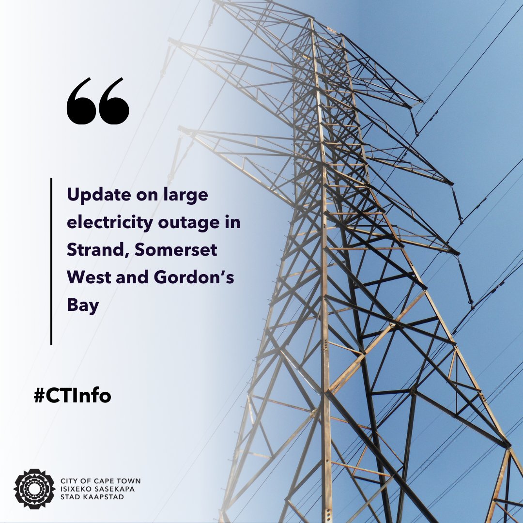 City of Cape Town tweet media