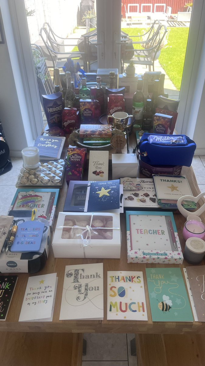 To all our wonderful children and families - thank you so much for my lovely cards and gifts. Have a fabulous summer and I look forward to seeing you all in September ❤️