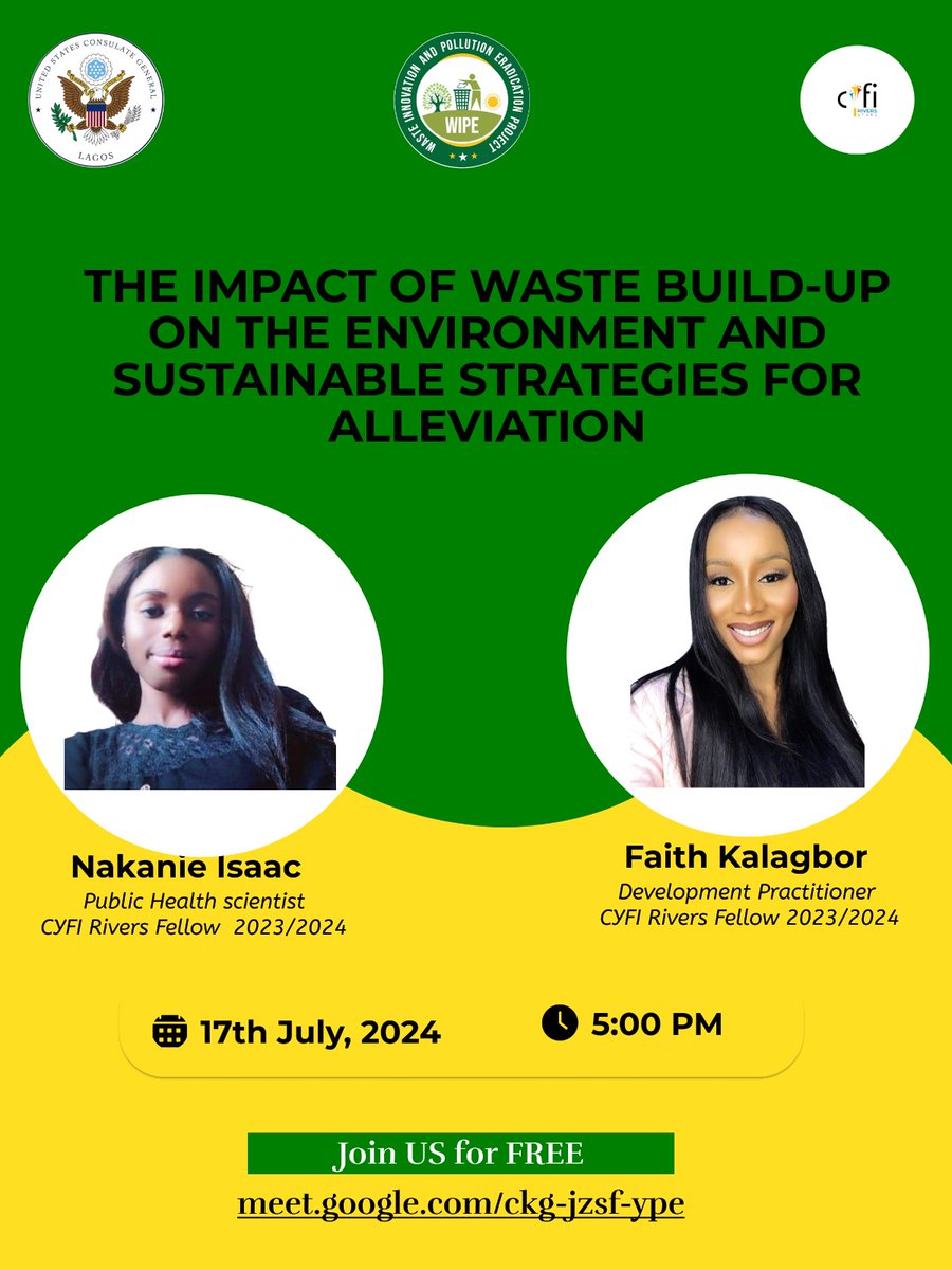 Cyfi_Rivers's tweet photo. As we draw to the end of our CYFI program, we reflect on the effects of waste on the environment. https://t.co/37Hfsa3v47