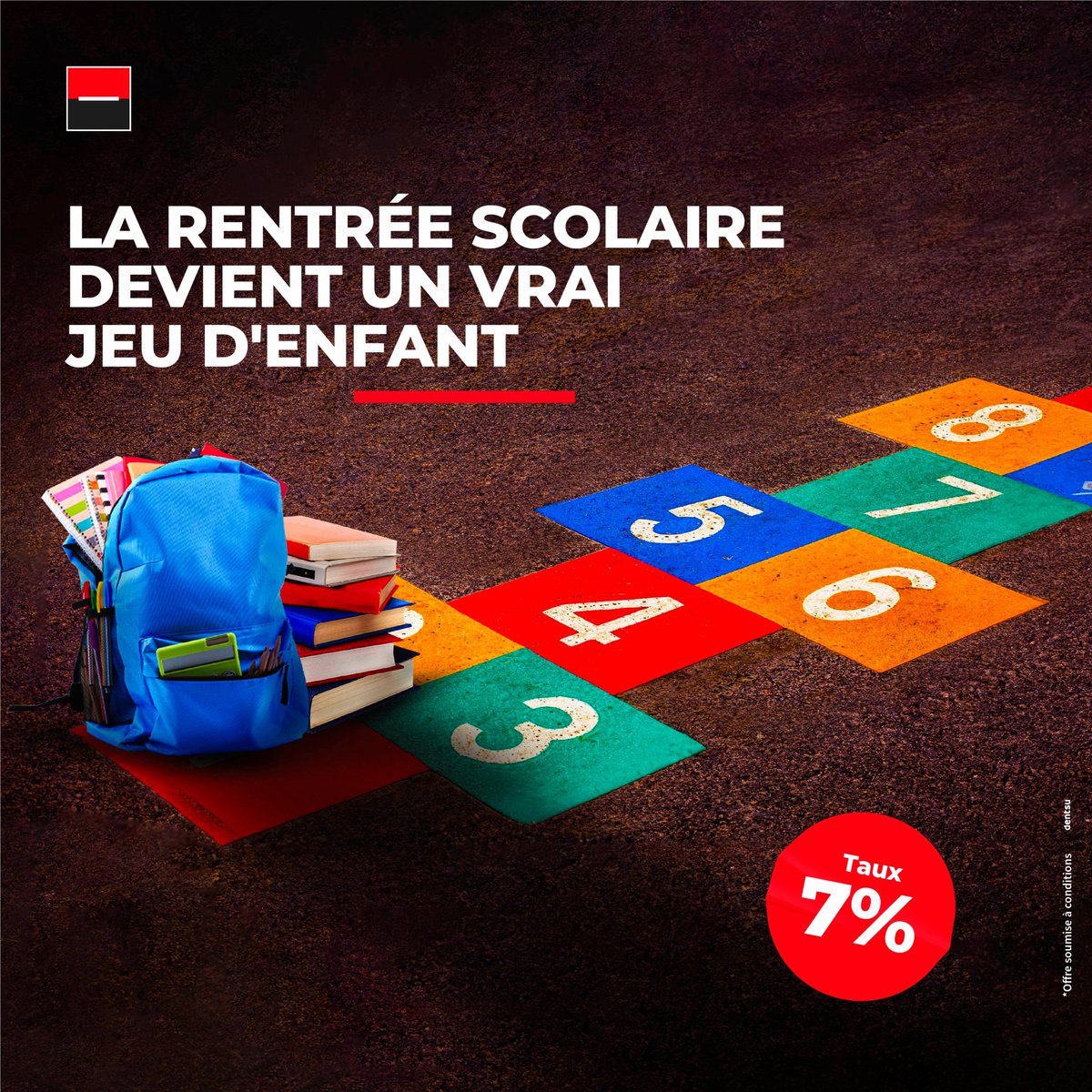 Oui, vous ne rêvez pas ! Chez SGCI, avec un taux de 7%, vous pouvez emprunter jusqu’à 4 millions de FCFA, selon votre capacité d'emprunt.
+infos: 2720201010 ou cliquez sur> particuliers.societegenerale.ci/fr/emprunter/p…  #SGCI #Banque