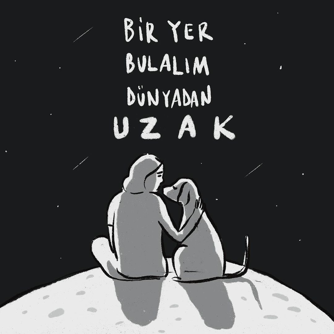 Öyle bir acı yaşatıyorlar ki, tüm hayvanlarımızla dünyadan uzak olmak istiyoruz… Yazıklar olsun buna sebep olan her birine… ( @suzankiryaman bu müthiş illüstrasyon için teşekkürler) #yasadeğilcinayet #yasayıgeriçek #yazıklarolsun