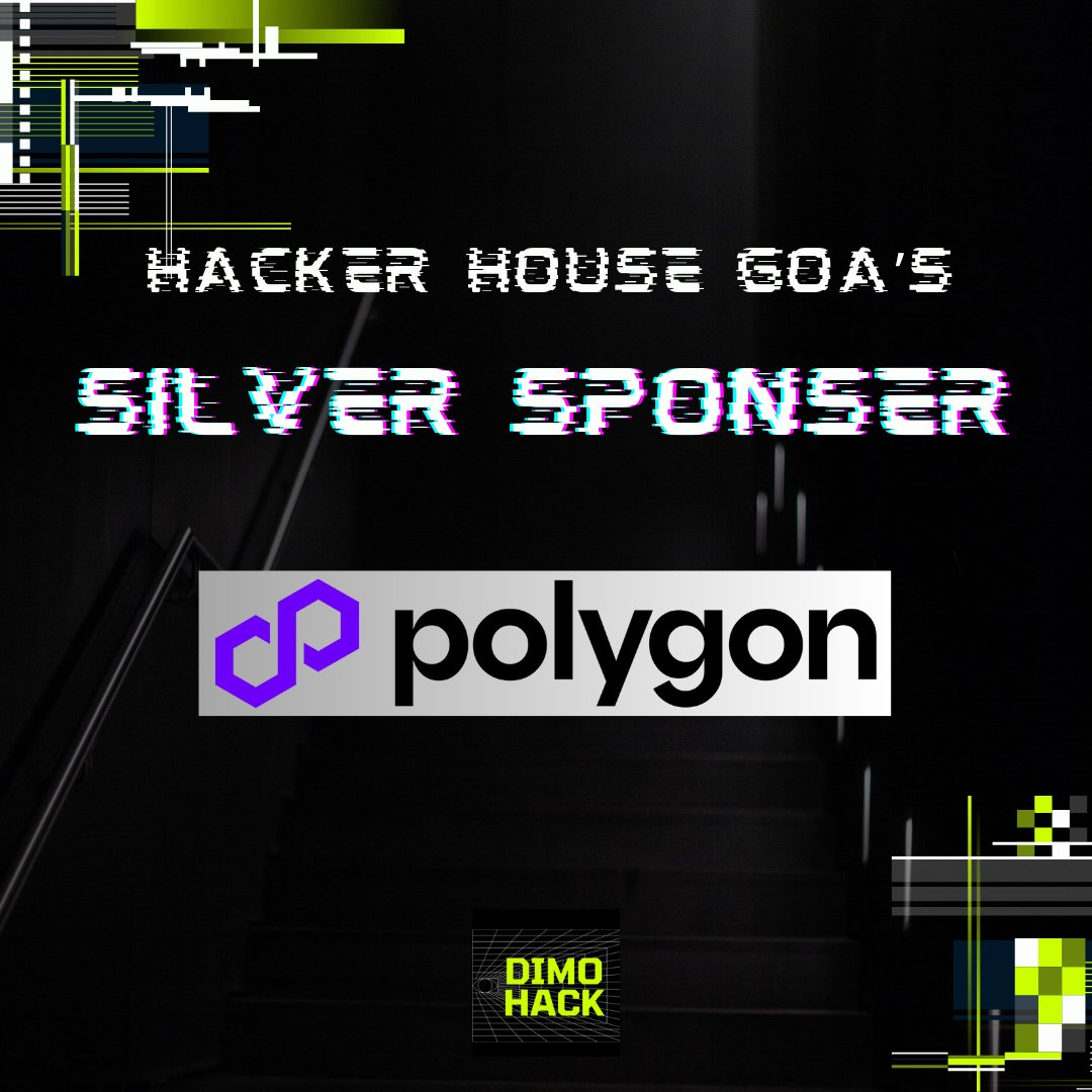 Dimo_Hack's tweet photo. Announcing our Silver Sponsor @0xPolygon  , Join us for our greatest series of Web 3 Hackathons in India.🚀

GOA: 4th to 9th August 2024. 

Be prepared for a tech feast where innovation meets paradise. 💫🌴 https://t.co/iV2wNCmNv2