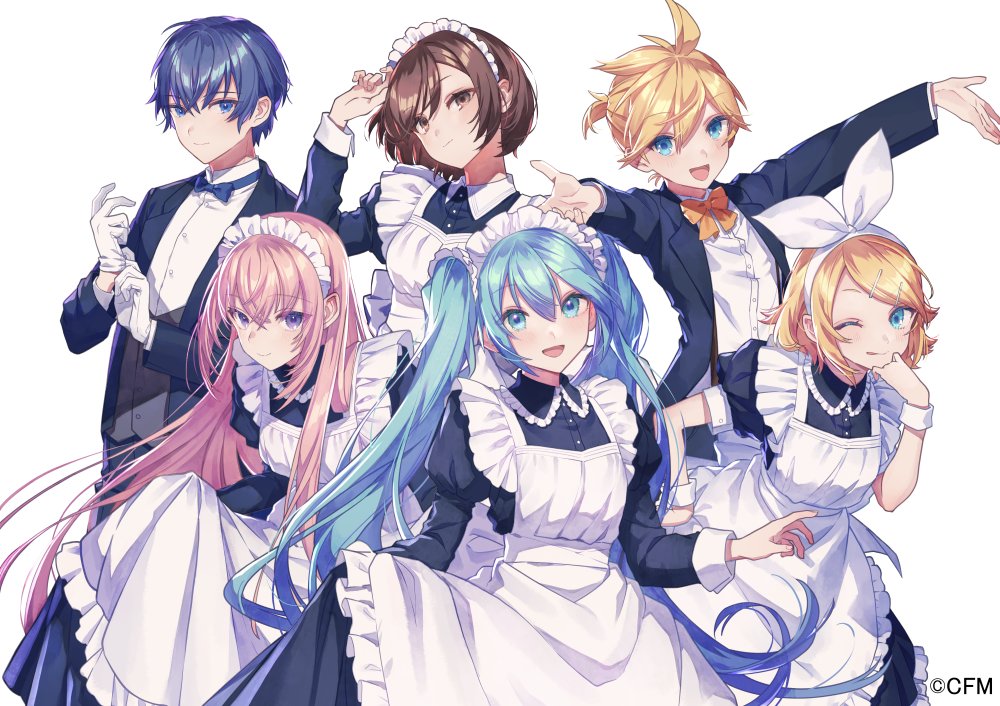 こちらの、ムービック様の初音ミクグッズ用イラストを担当しました