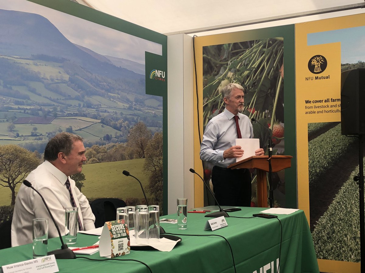 Good to hear <a href="/huw4ogmore/">Huw Irranca-Davies</a> making promises to listen and work together with us and our unions 🤞 #weareinthistogether <a href="/NFUCymru/">NFU Cymru 🚜</a> <a href="/AledNfu/">Aled Jones NFU Cymru</a> #RWS24