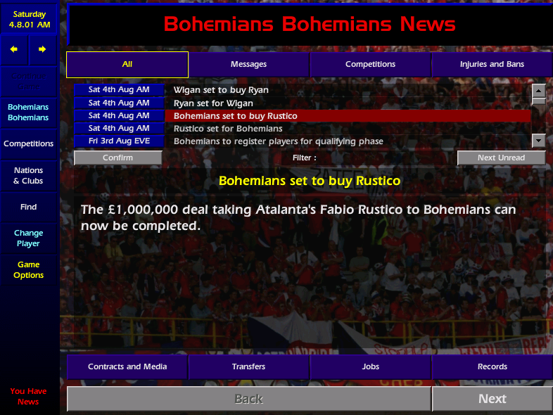 Championship Manager 01/02 tweet media