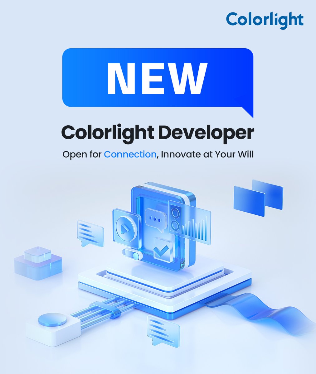 colorlightcloud's tweet image. Introducing Colorlight Developer! With standardized APIs and comprehensive documentation, it seamlessly integrates Colorlight device SDKs and protocols, empowering partners to maximize efficiency and innovation.

Learn more :
developer.colorlightcloud.com/#/home?languag…
#Colorlight #ledproducts