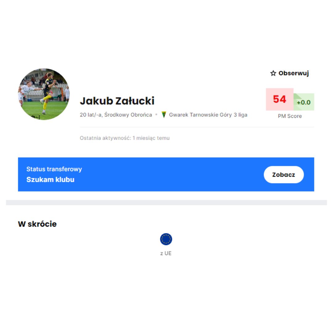 ProPlaymaker's tweet photo. Zobacz, jak wygląda CV piłkarza na https://t.co/Jjky8KpQY7 ⚽️ https://t.co/sW6Uv5gyzj