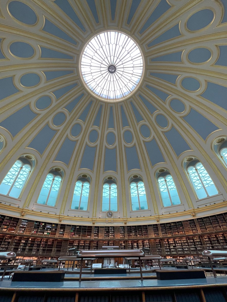 Dr Rebecca Menmuir (@rebeccamenmuir) on Twitter photo The <a href="/britishmuseum/">British Museum</a> have reopened their domed Reading Room and it is GORGEOUS. Feel quite bereft I never got to work in here! Quick visit before following the manuscripts to their new home at the <a href="/britishlibrary/">British Library</a>. The <a href="/britishmuseum/">British Museum</a> have reopened their domed Reading Room and it is GORGEOUS. Feel quite bereft I never got to work in here! Quick visit before following the manuscripts to their new home at the <a href="/britishlibrary/">British Library</a>.