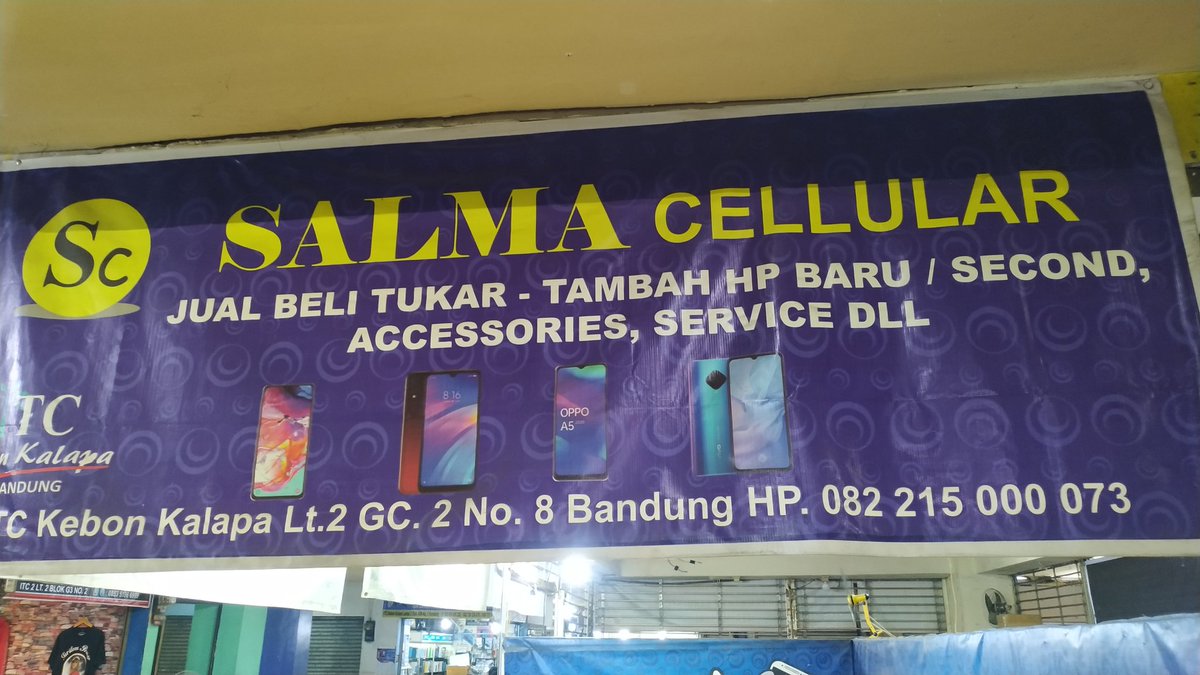 Alamatnya lapaknya di ITC Bandung