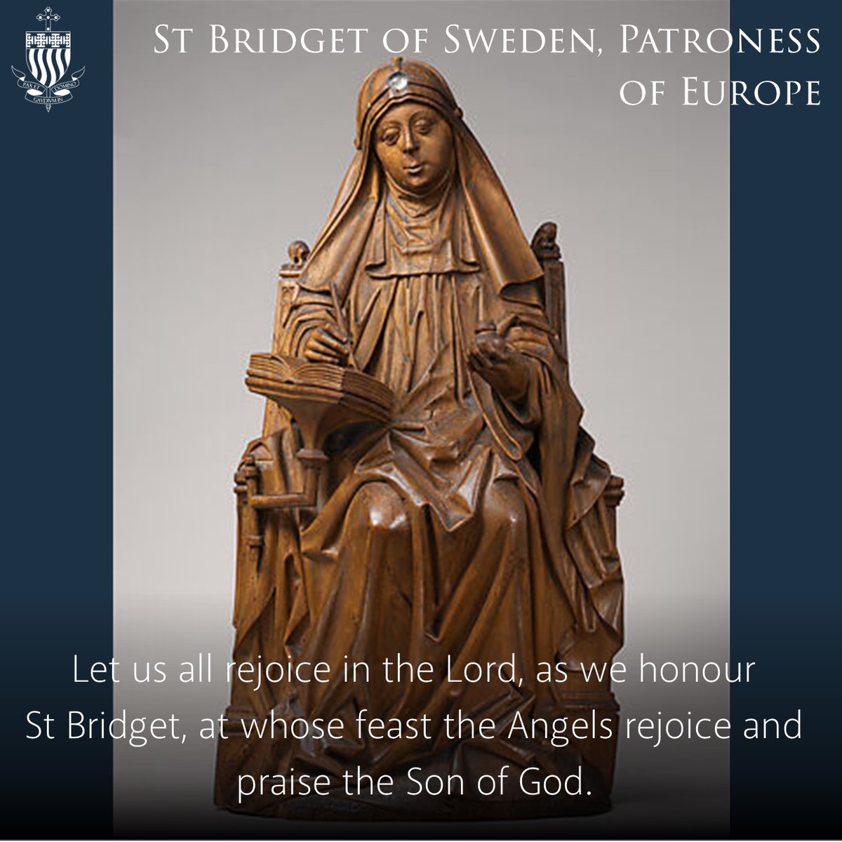ABDiocese's tweet image. St Bridget received many mystical visions. This is not a gift that everyone receives, but God does have something he wants to say to you today... He loves you, and He wants to spend time with you. Why not spend a few moments with him now?  #spendtime #bridget #loves