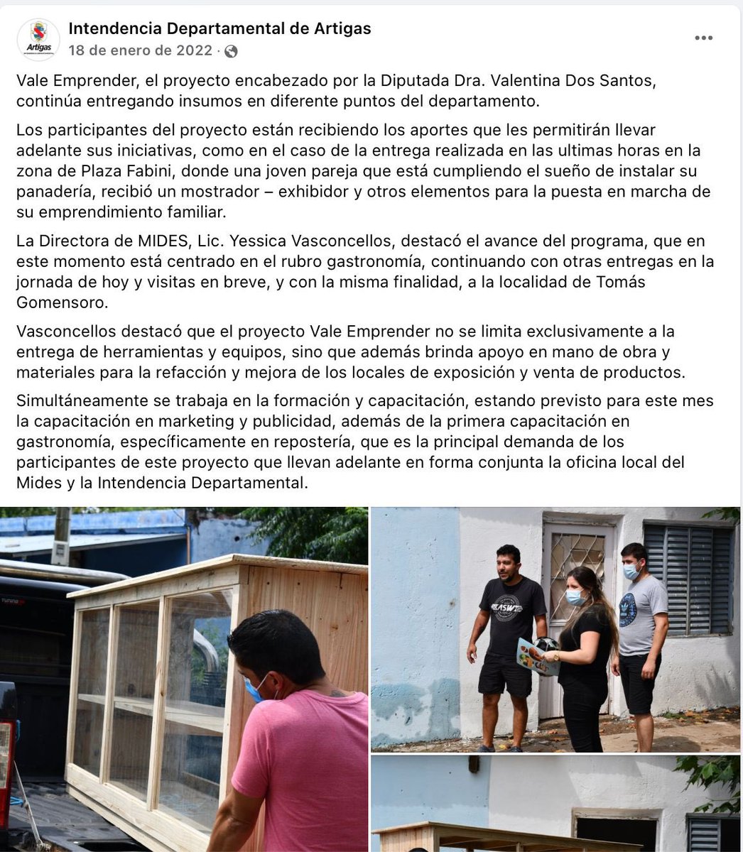 EPreve's tweet photo. 🎙️LA TAPADITA HOY

❎Caram renunció pero igual cobrará un año el 80% de su sueldo  (333.000).

❎Diputada Dos Santos usó 1,7 millones del MIDES para Vale Emprender.

❎ Sustituto de Dos Santos en Diputados indagado por Fiscalía por licitaciones en la intendencia.

✔️Hoy 9.30 https://t.co/WxHVrzivop