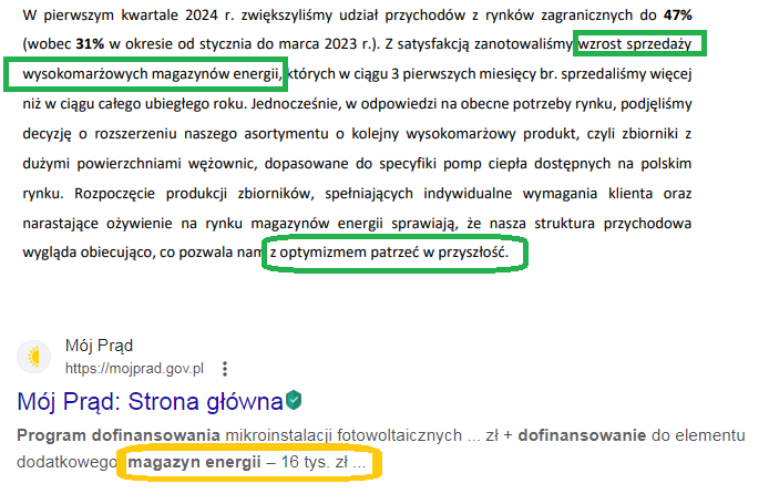 werevulth's tweet photo. BEEIN #beein
Spółka sprzedaje magazyny energii.
Zaczyna się dofinansowanie na magazyny - 16 ty. zł
Magazyny muszą powstawać - nie ma innego wyjścia
Przy tej płynności - przy wzroście zainteresowania -
toto może podskoczyć >100%
Tak jak 2 lata temu 🏹 🤔 https://t.co/M9rp11DUlI
