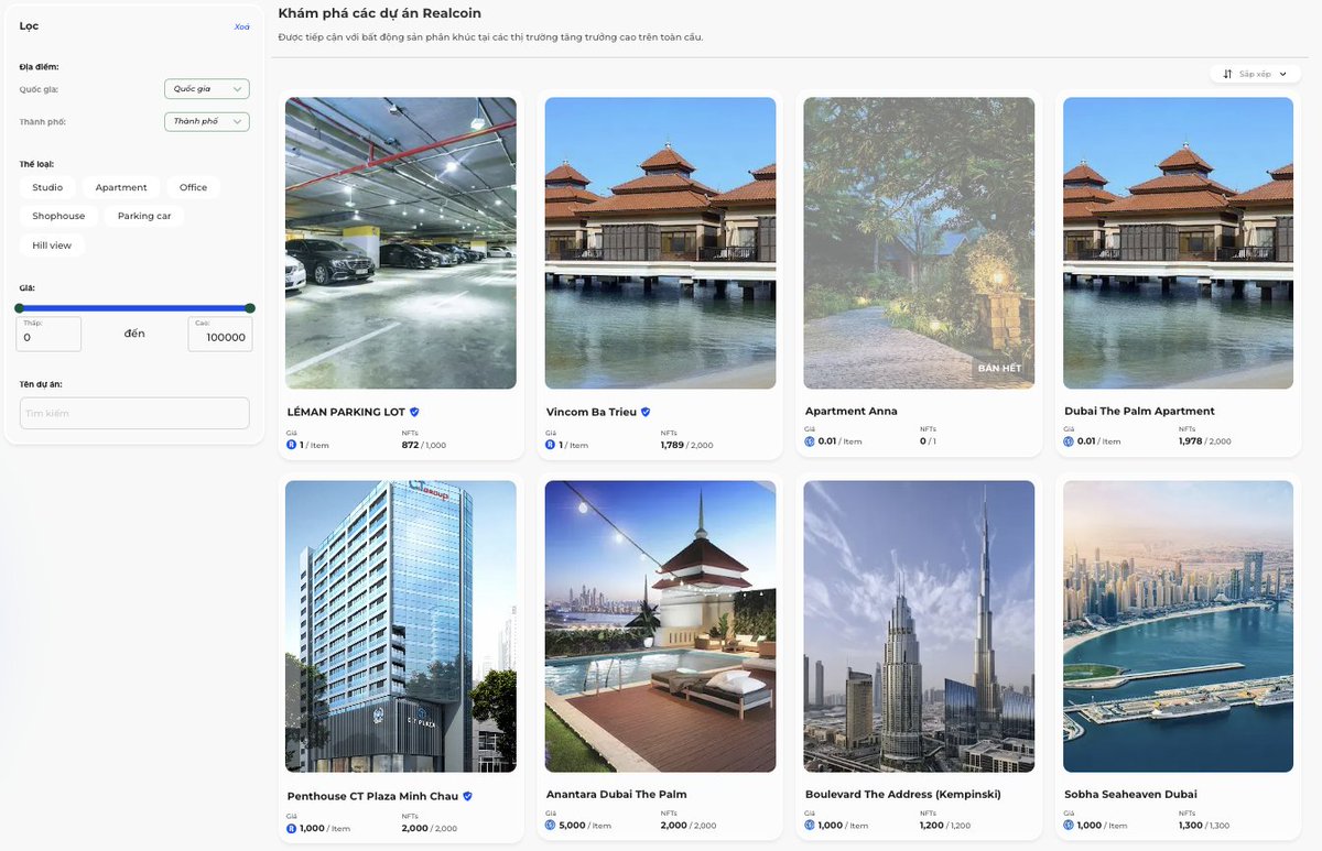 RealcoinNetwork's tweet photo. 𝗧𝗛𝗘 𝗪𝗢𝗥𝗟𝗗 𝗜𝗦 𝗬𝗢𝗨𝗥 𝗠𝗢𝗡𝗢𝗣𝗢𝗟𝗬 𝗕𝗢𝗔𝗥𝗗!

📷 Several of #Realcoin first the tokenized properties in Dubai and Vietnam. We are making available to our RWA investors.

#Realcoin #RCT #RWA #Dubai https://t.co/QIyPgYrrnF