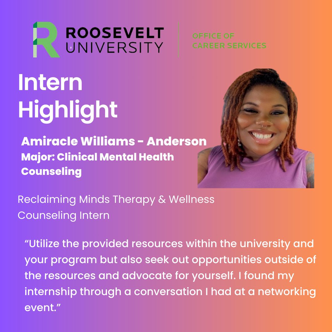 Office of Career Services, Roosevelt University tweet media