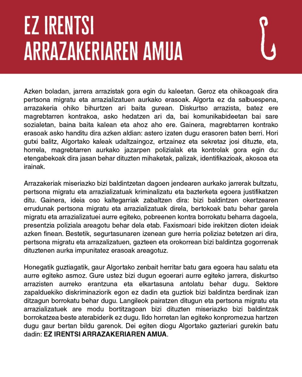 ez_irentsi's tweet photo. IRAKURKETA | LECTURA https://t.co/IxG93yCpDn